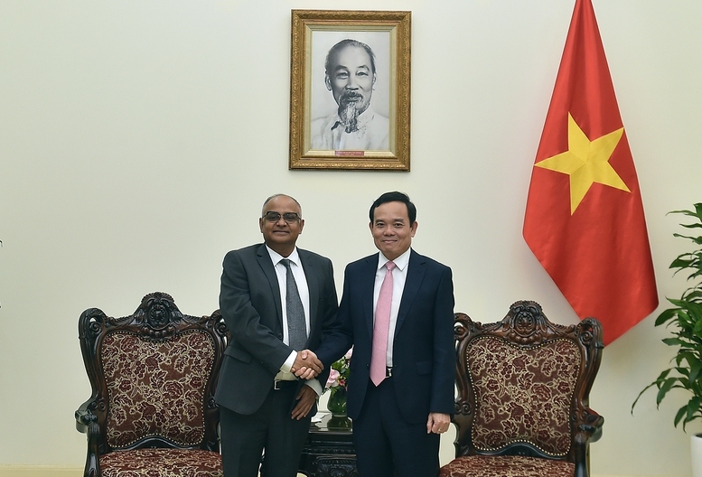 Phó Thủ tướng Trần Lưu Quang tiếp Giám đốc Quốc gia Ngân hàng Phát triển châu Á