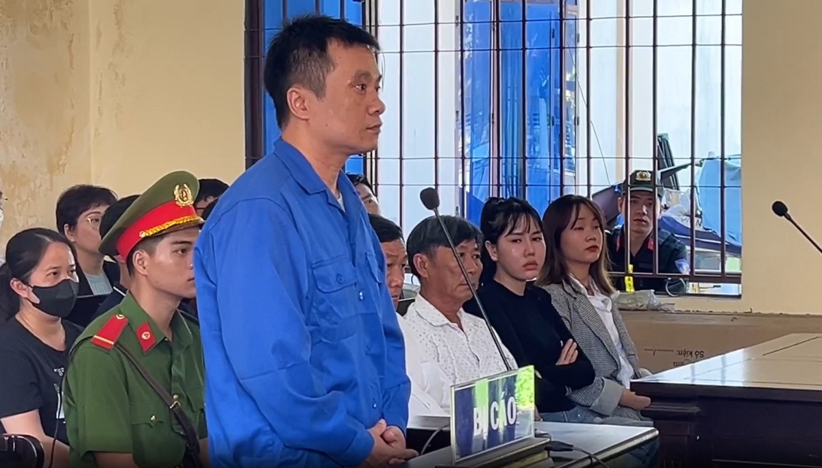 Bị cáo Hoàng Văn Tính. (Ảnh: CTV)