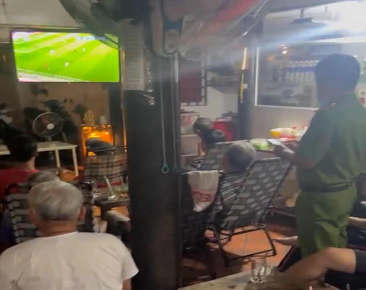Hiện trường vụ việc.
