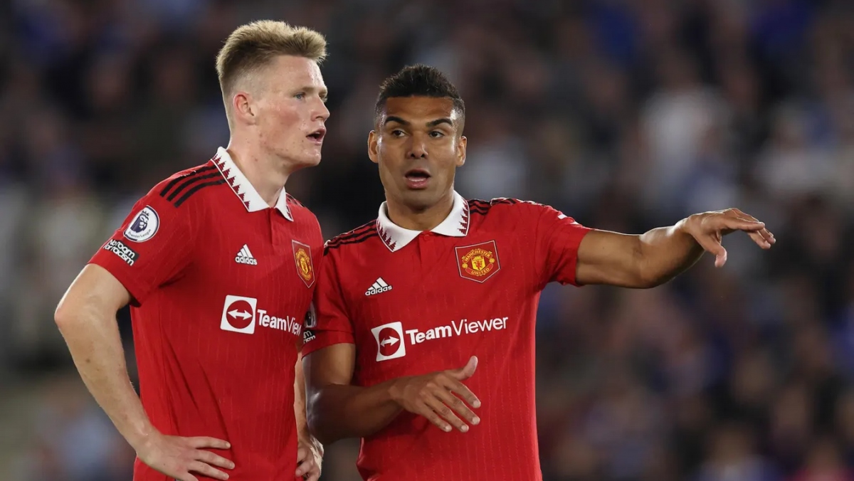 MU tìm cách bán Casemiro và McTominay (Ảnh: Getty).