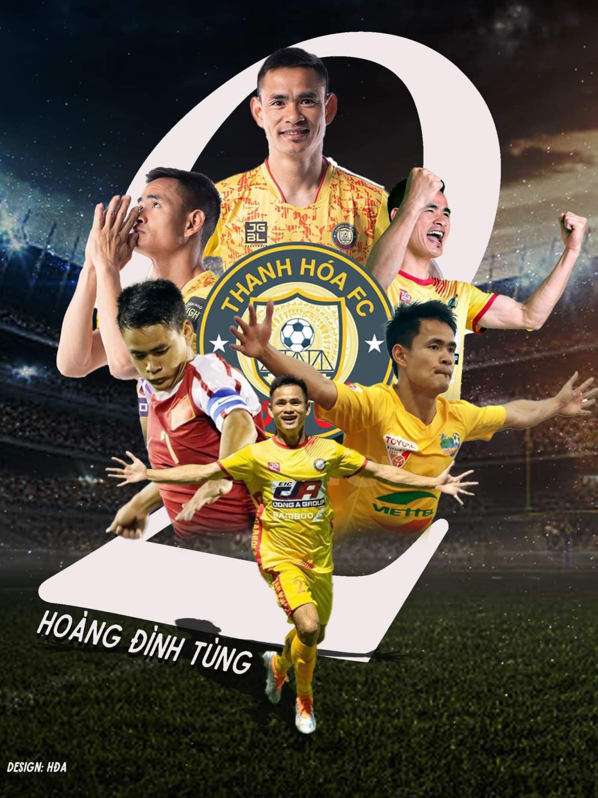 Hoàng Đình Tùng chia tay CLB Thanh Hóa.