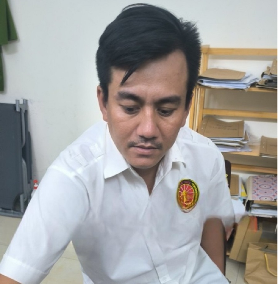 Đặng Sĩ Luân, đối tượng cầm đầu trọng vụ việc. (ảnh: B.H)