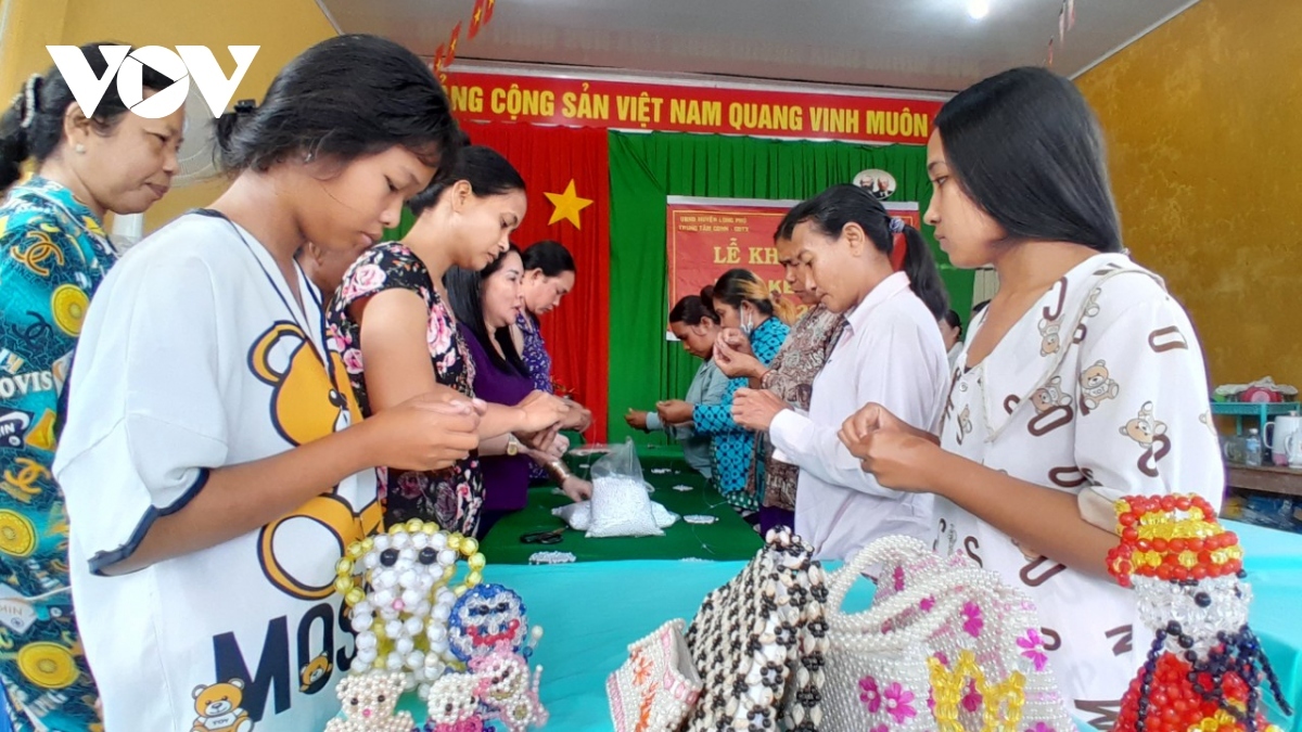 Ảnh minh họa. Trong ảnh: Đào tạo nghề tại huyện Long Phú, Sóc Trăng.