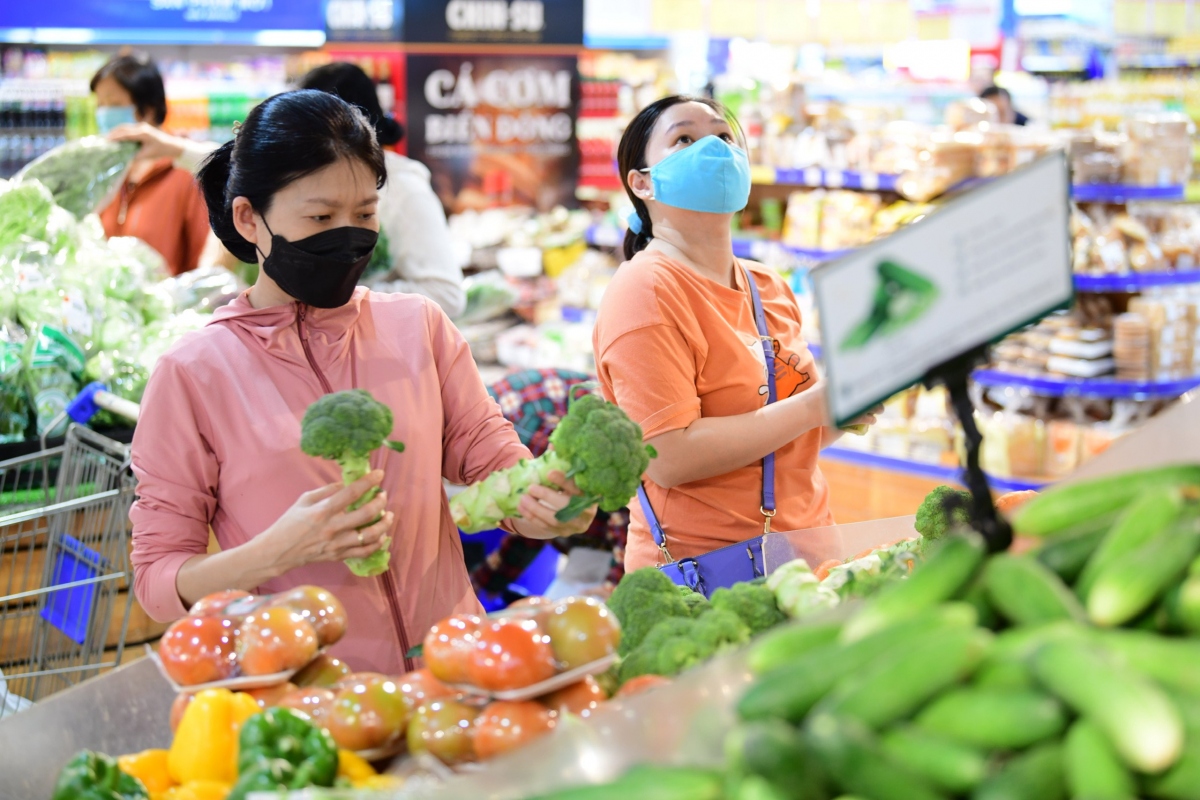 Đi chợ cùng Co.op đồng giảm 35. (Ảnh: Quang Định)