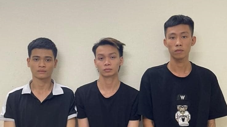 Các đối tượng tại cơ quan công an