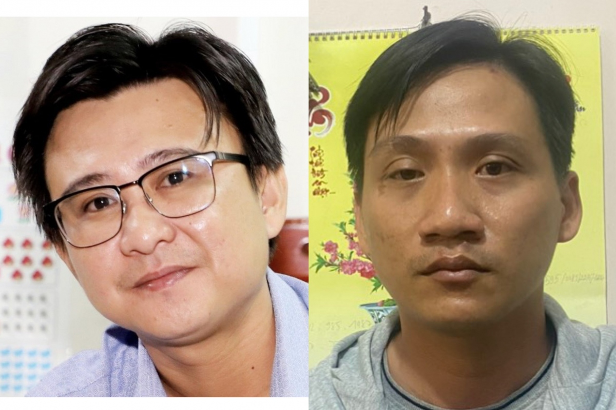 Đối tượng Anh và Hải (từ trái sang)