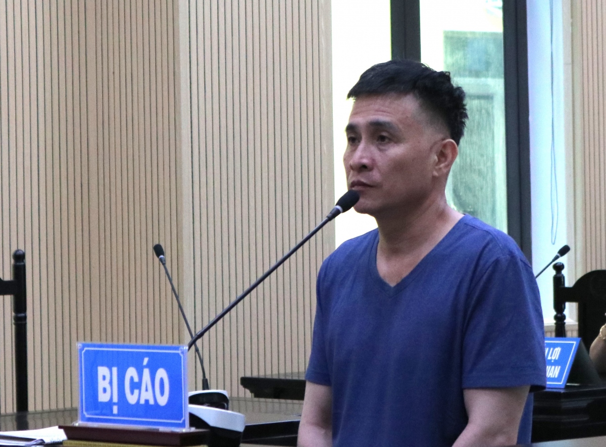 Đối tượng Nguyễn Mạnh Thắng tại phiên tòa phúc thẩm