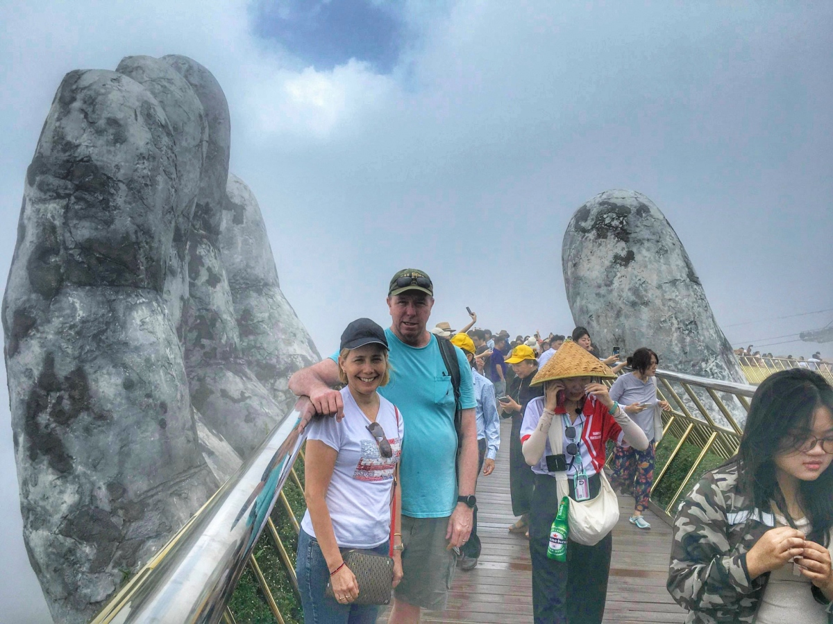 Bà Patricia Yolanda Rásez cùng gia đình đã có những chuyến tham quan thú vị ở Việt Nam