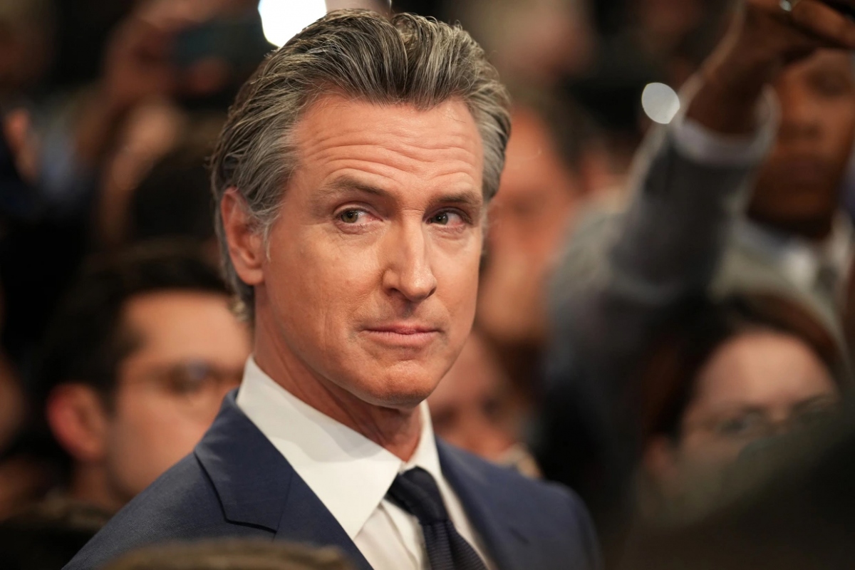 Thống đốc bang California Gavin Newsom. Ảnh: Getty