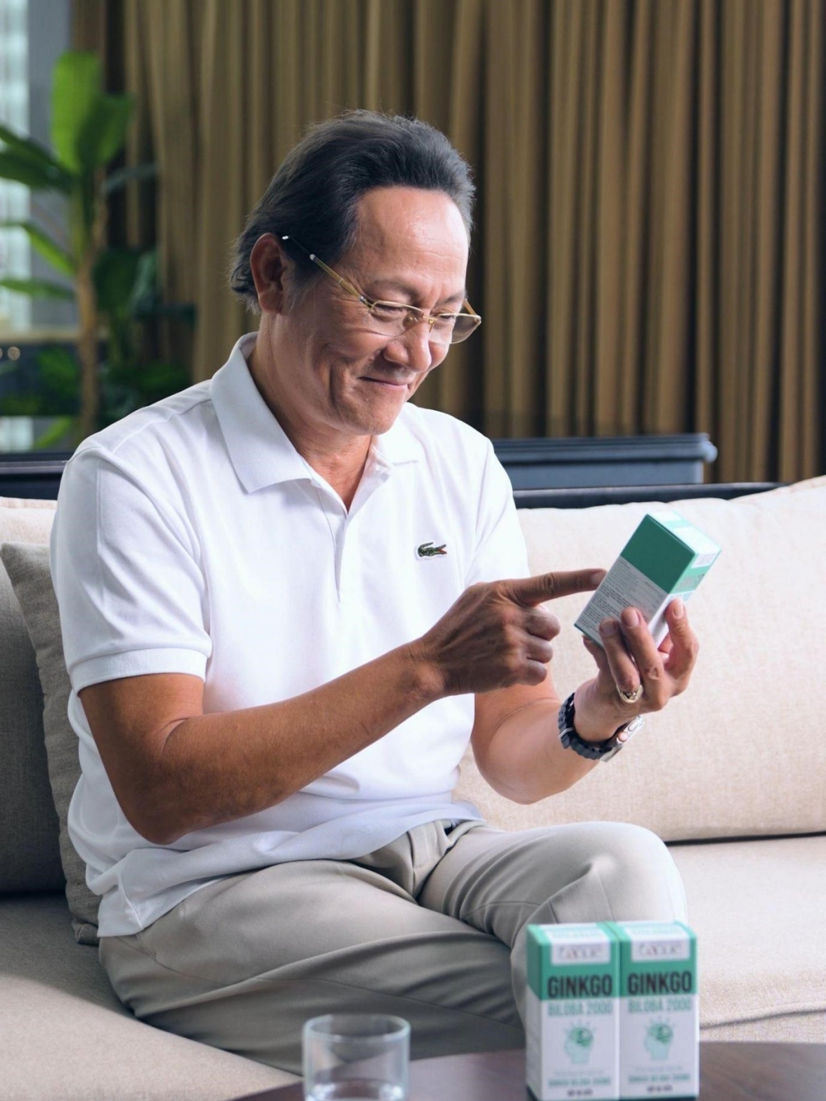 NSƯT Hoàng Hải tin dùng Ginkgo Biloba 2000 để luôn giữ vững phong độ trong diễn xuất