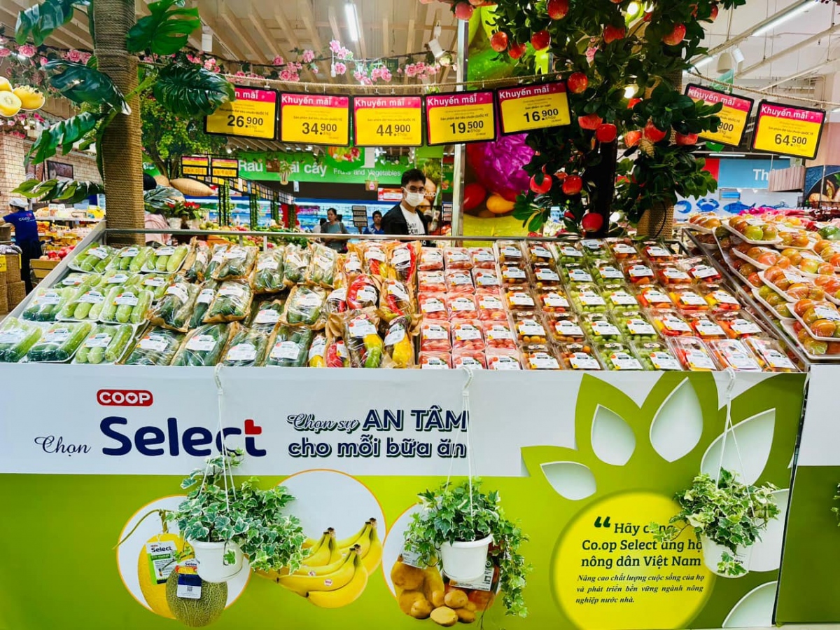 Hàng nhãn riêng Co.op ngày càng được khách hàng ưa chuộng