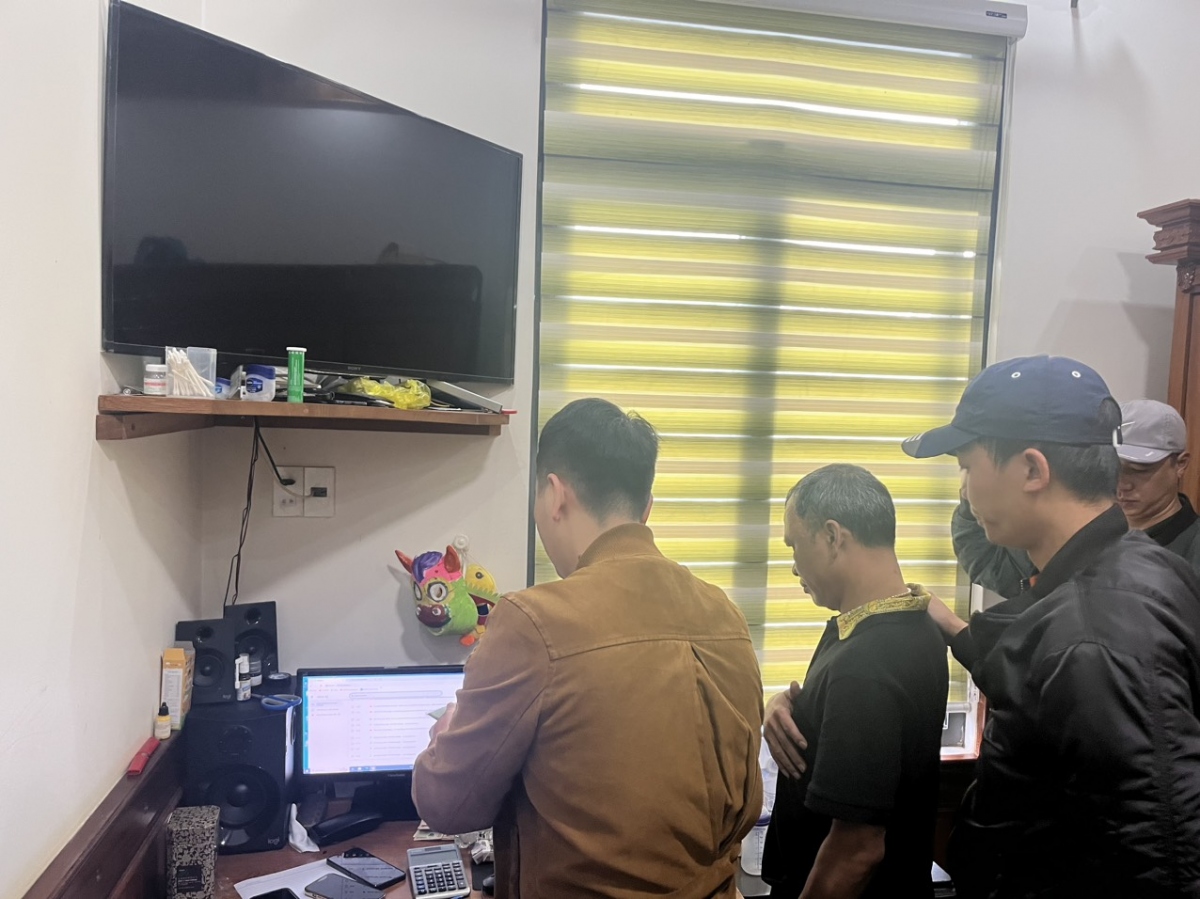 Hiện cơ quan công an đang tiếp tục mở rộng điều tra các đối tượng có liên quan (ảnh Công an cung cấp).