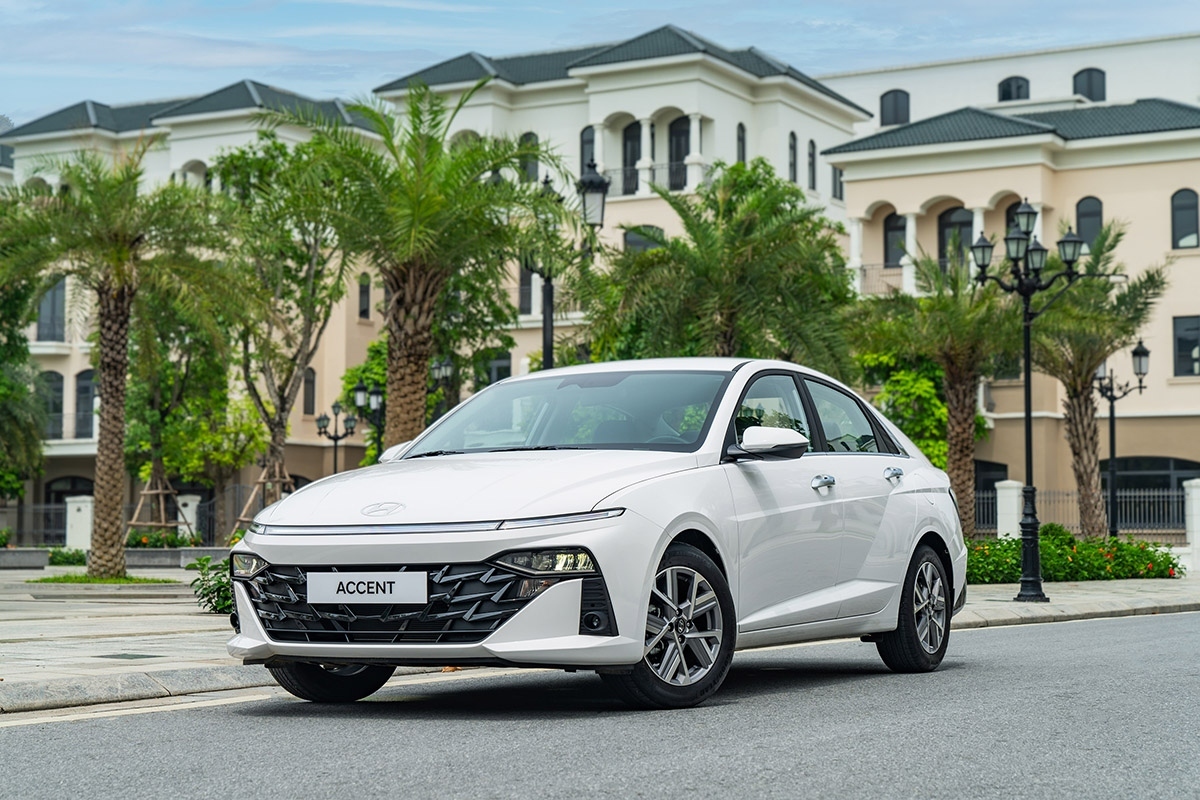 Hyundai Accent vẫn là mẫu xe bán chạy nhất của thương hiệu xe Hàn tại Việt Nam