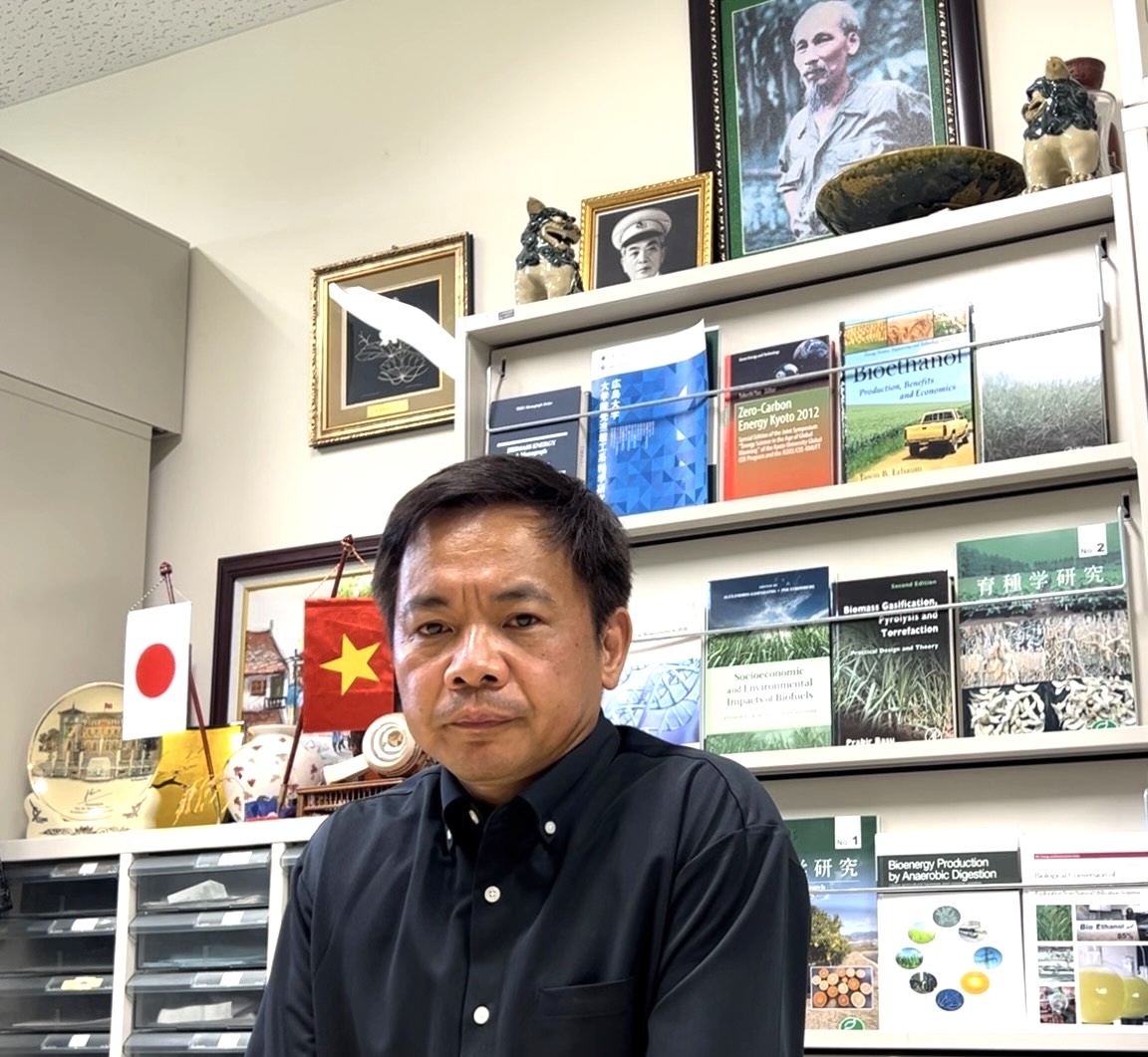 Ông Trần Đăng Xuân - Giáo sư thuộc Đại học Hiroshima, Nhật Bản - Chủ tịch Hội chuyên gia Việt Nhật (VJS)