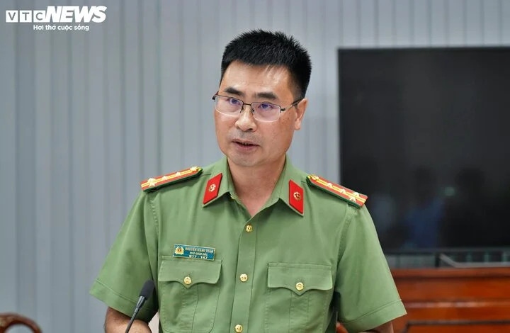 Đại tá Nguyễn Mạnh Toàn - Phó Giám đốc Công an tỉnh Đồng Nai