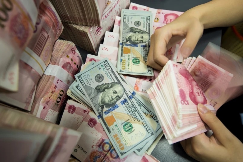 Tính đến cuối tháng 6/2024, dự trữ ngoại hối của Trung Quốc là 3.222,4 tỷ USD. (Ảnh minh họa: FP)
