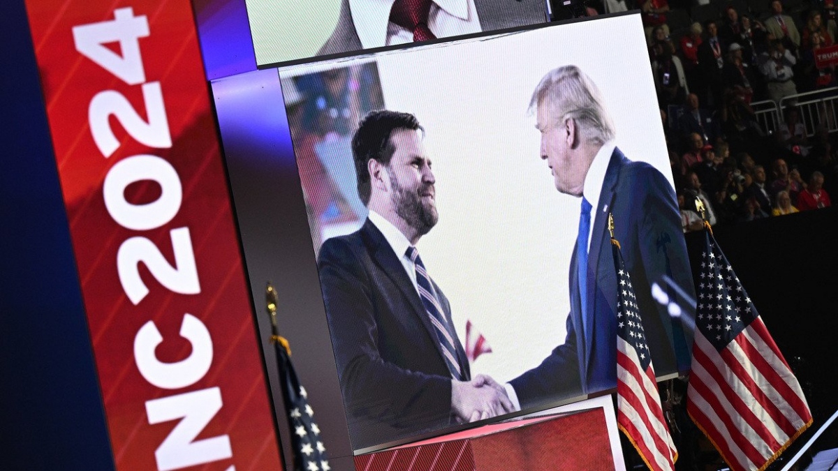 Thượng nghị sĩ JD Vance được ông Trump lựa chọn để cùng tham gia tranh cử với tư cách ứng viên phó tổng thống. Ảnh chụp màn hình.