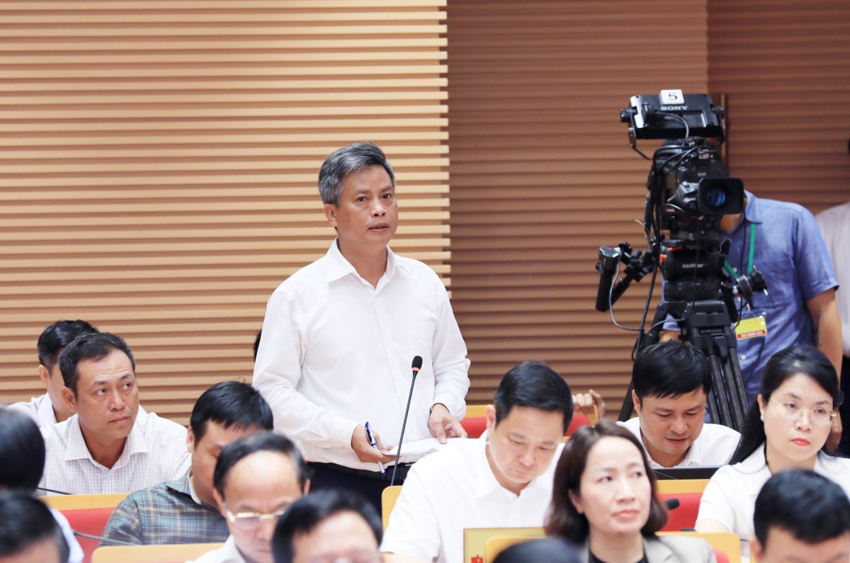 Ông Đồng Phước An - Giám đốc Ban QLDA đầu tư xây dựng công trình dân dụng và công nghiệp TP Hà Nội cho biết sẽ bàn giao nhà tái định cư cho 8 hộ dân dự án mương Thuỵ Khuê trong tháng 7/2024