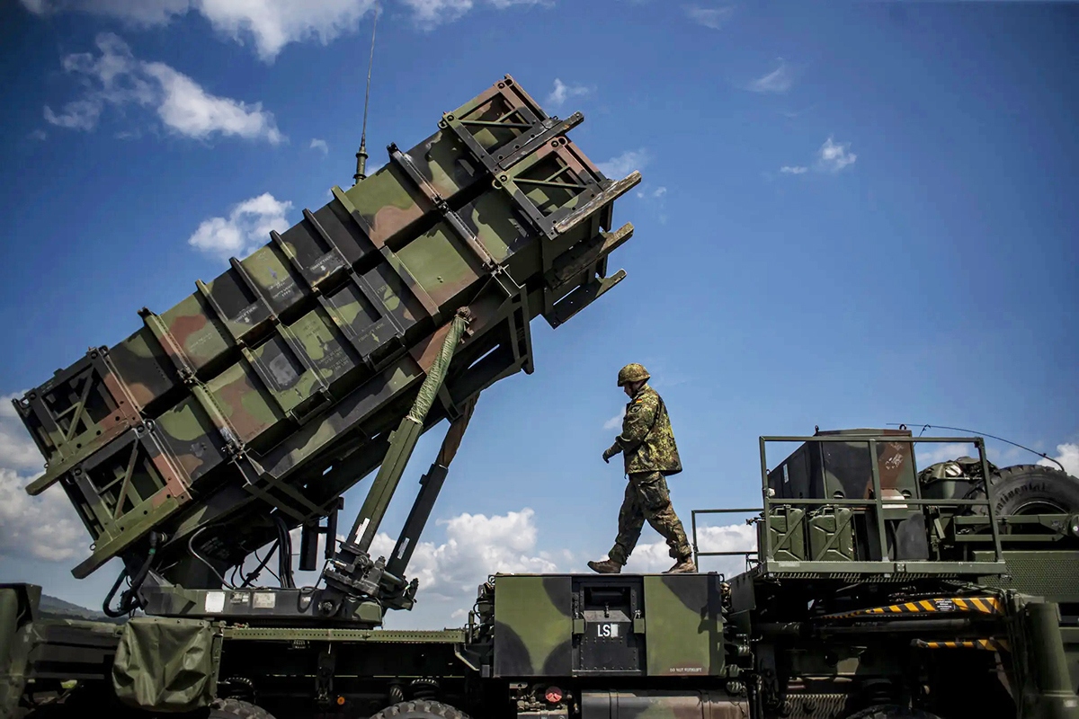Một hệ thống phòng không Patriot của NATO ở Silac, Slovakia, năm 2022. Ảnh: EPA