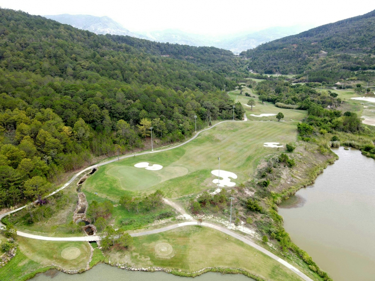 Dự án sân golf Đạ Ròn thuộc địa bàn xã Đạ Ròn, huyện Đơn Dương, tỉnh Lâm Đồng