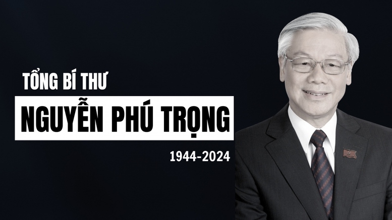 Quốc tang Tổng Bí thư Nguyễn Phú Trọng trong 2 ngày 25 và 26/7/2024
