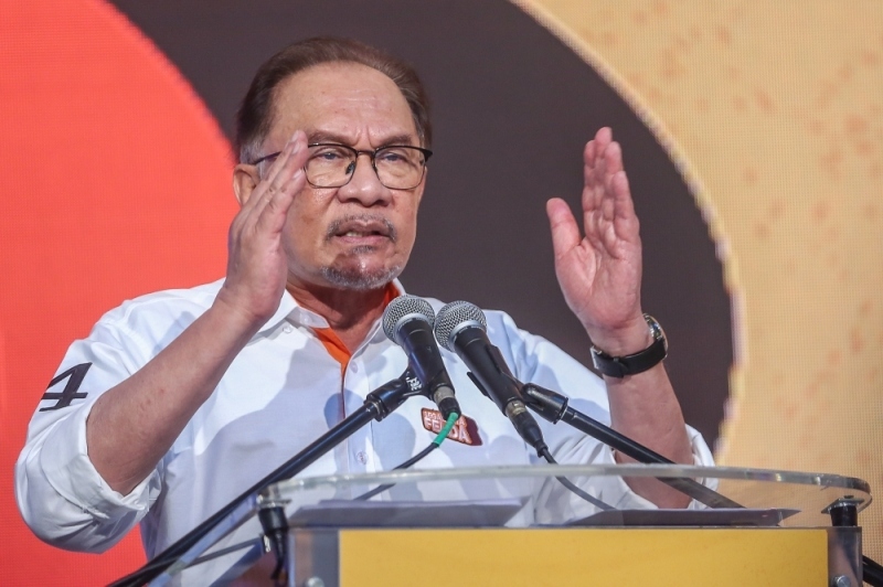 Thủ tướng Malaysia Anwar Ibrahim phát biểu lên án vụ tấn công nhằm vào cựu Tổng thống Mỹ Donald Trump. Ảnh: Malaymail.