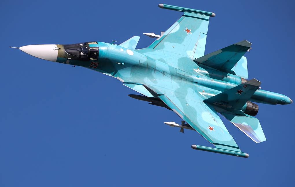 Tiêm kích Su-34. Ảnh: Tass