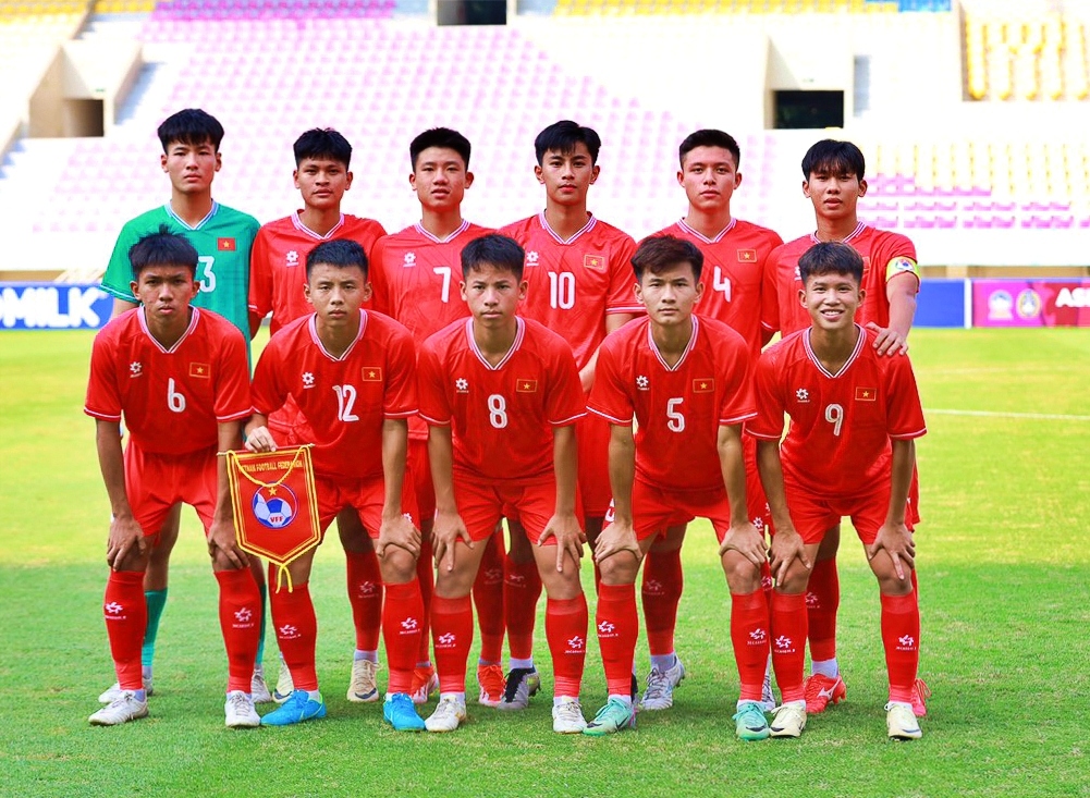 Trận đấu giữa U16 Việt Nam vs U16 Thái Lan được áp dụng VAR.