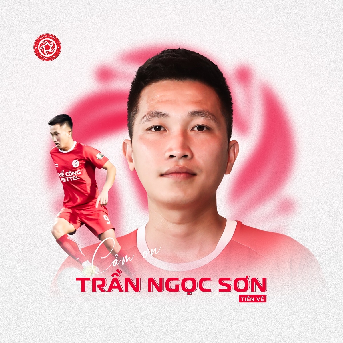 Thể Công Viettel chia tay 3 cầu thủ nội. 