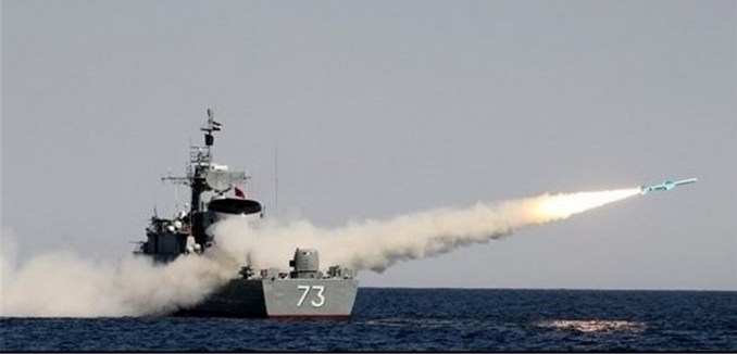 Tàu chiến Iran tham gia một cuộc tập trận hải quân. Ảnh minh họa. Báo Quân đội nhân dân