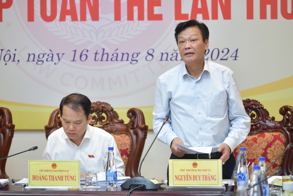 Thứ trưởng Bộ Nội vụ Nguyễn Duy Thăng