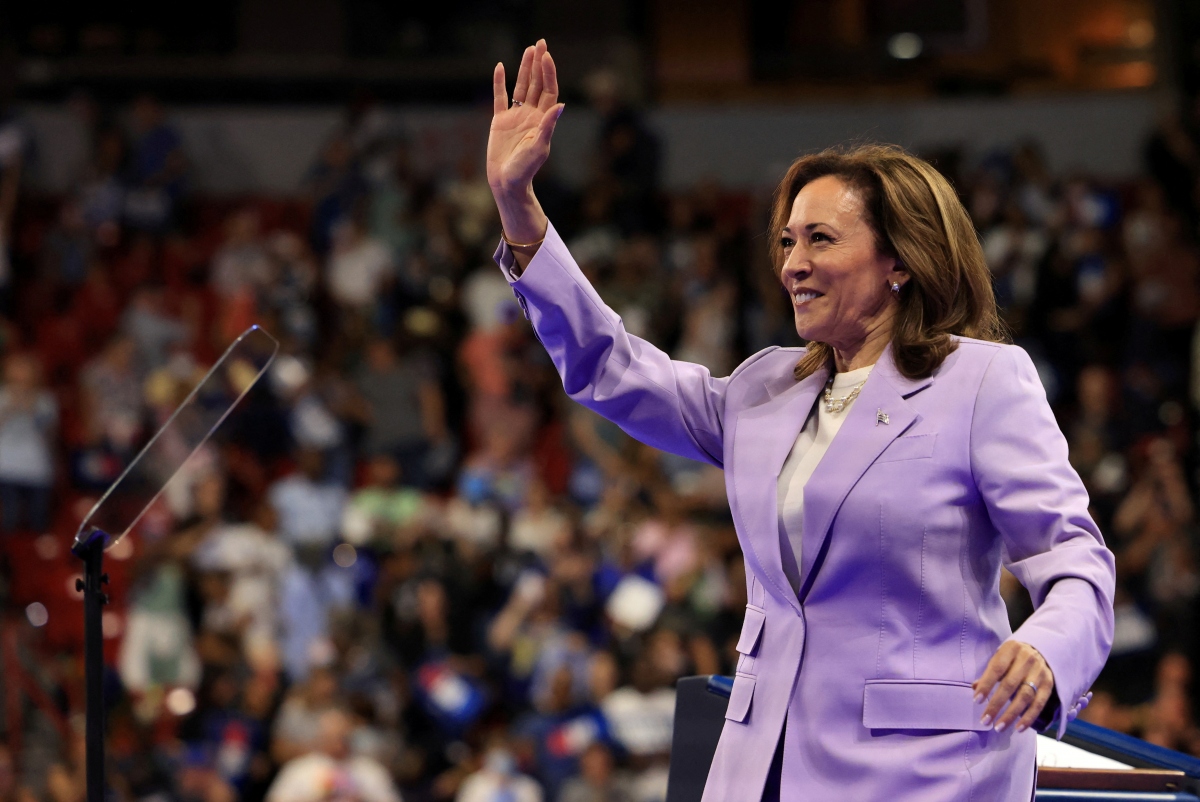 Phó Tổng thống Mỹ Kamala Harris. Ảnh: Reuters