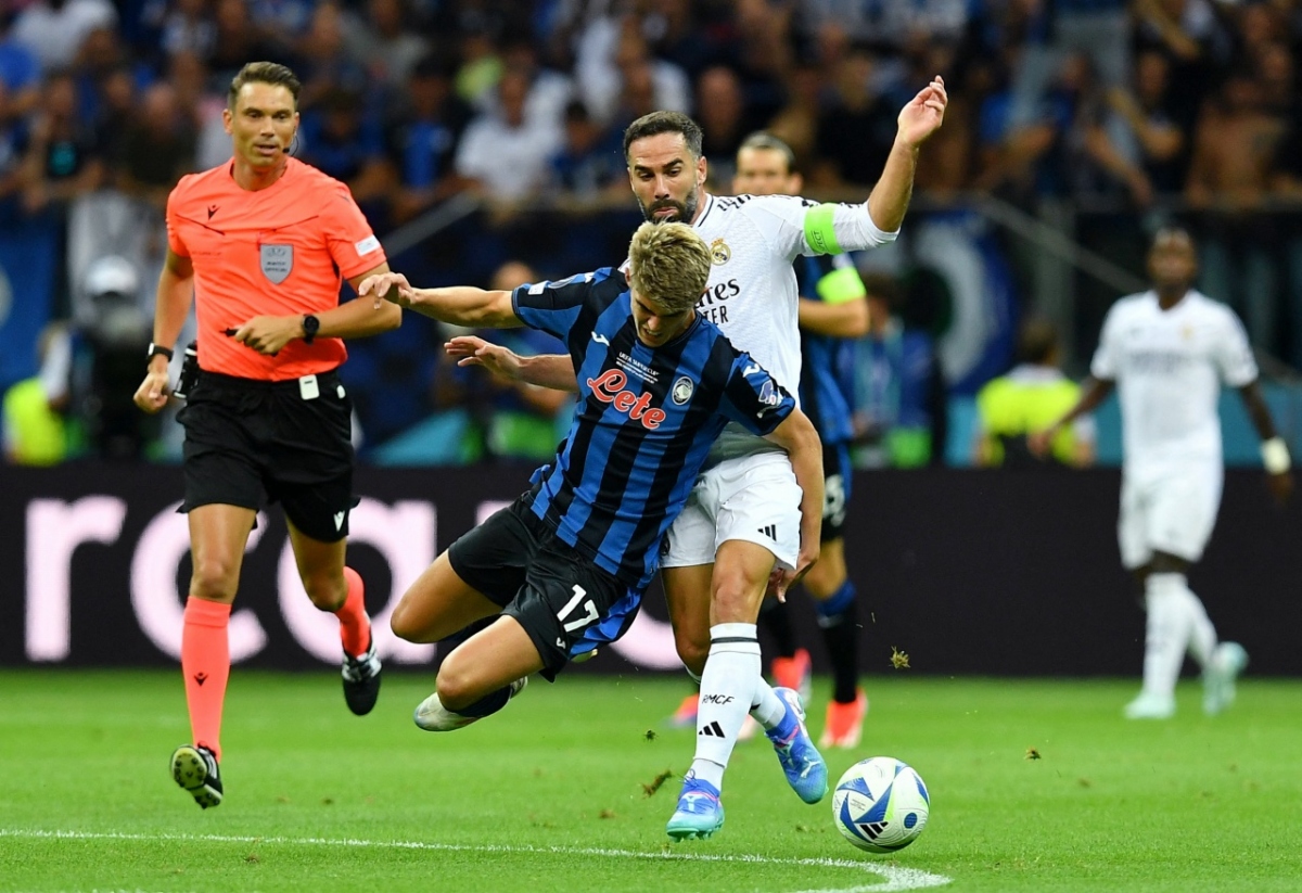 Atalanta đang khiến Real Madrid gặp rất nhiều khó khăn (Ảnh: Reuters)