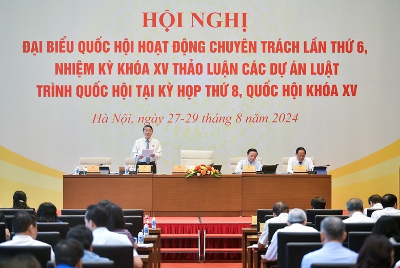 Hội nghị Đại biểu Quốc hội hoạt động chuyên trách lần thứ 6 diễn ra tại Nhà Quốc hội