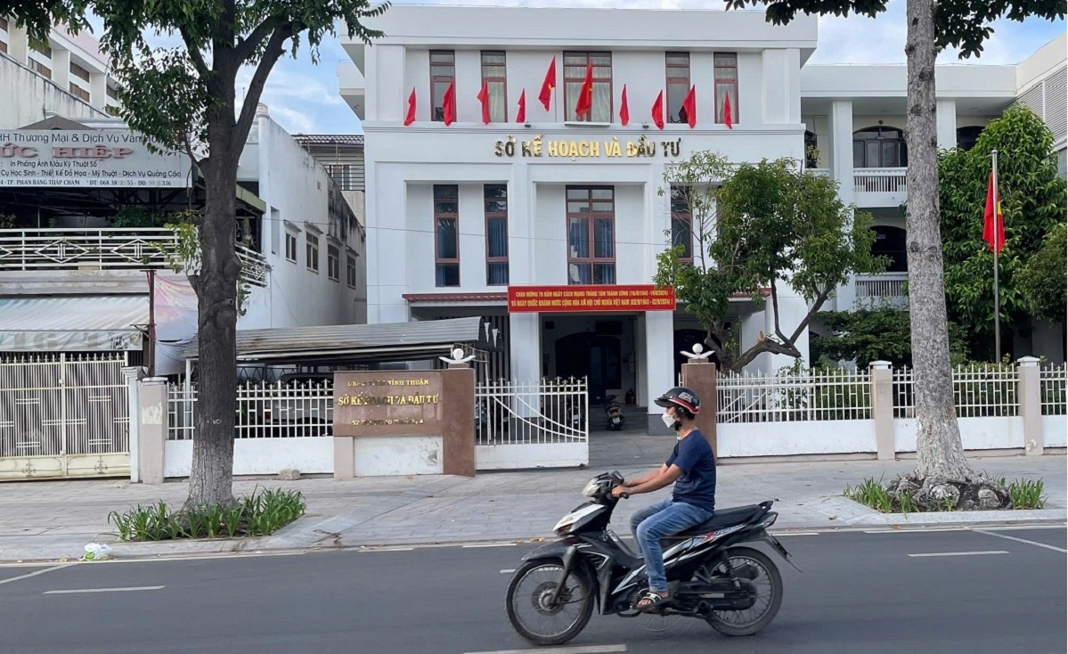 Trụ sở Sở Kế hoạch và Đầu tư tỉnh Ninh Thuận.