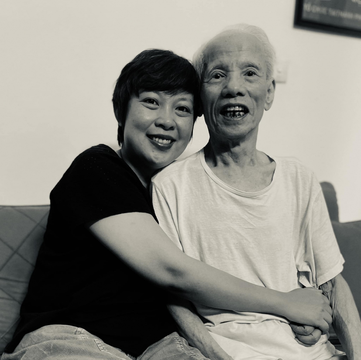 NSƯT Đặng Thái Huyền và NSND Nguyễn Khắc Lợi