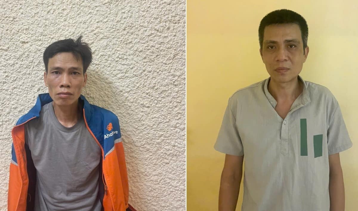 Trần Anh Vũ (trái) và Vũ Anh Tuấn