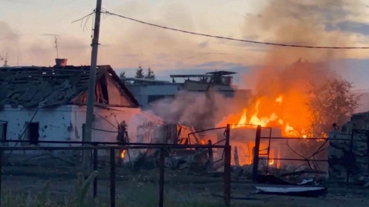 Ngày thứ hai của cuộc tấn công của Ukraine vào Kursk. Ảnh: Reuters
