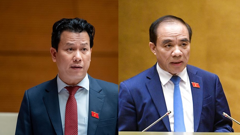 Ông Đặng Quốc Khánh và ông Chẩu Văn Lâm