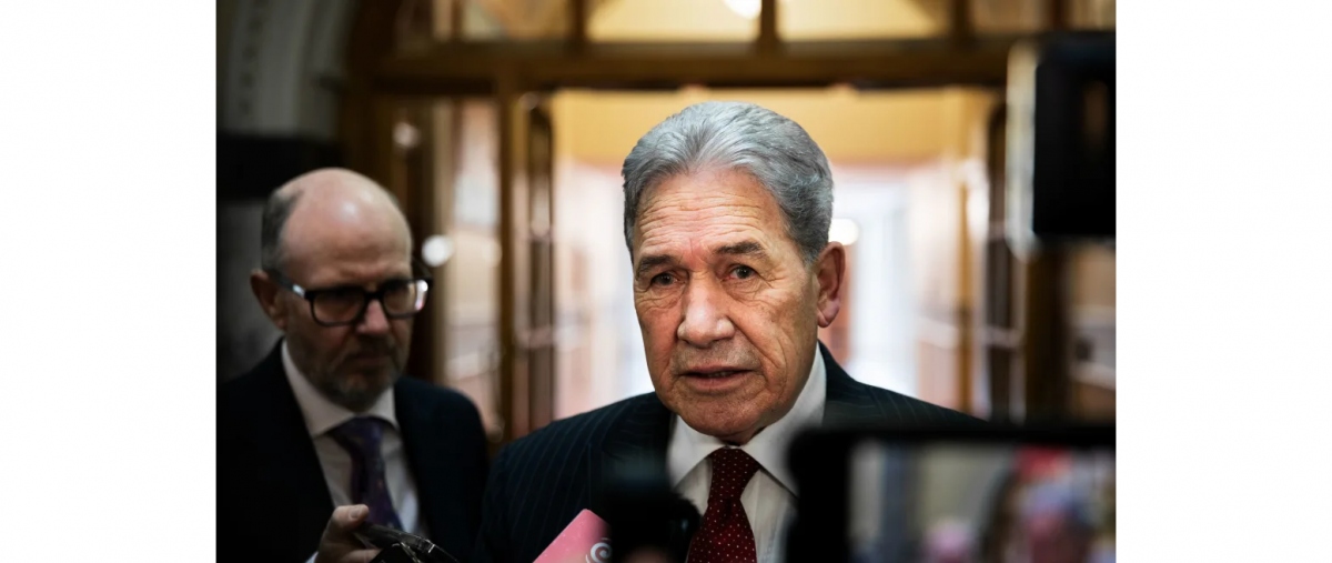 Ngoại trưởng New Zealand Winston Peters. Nguồn Samuel Rillstone