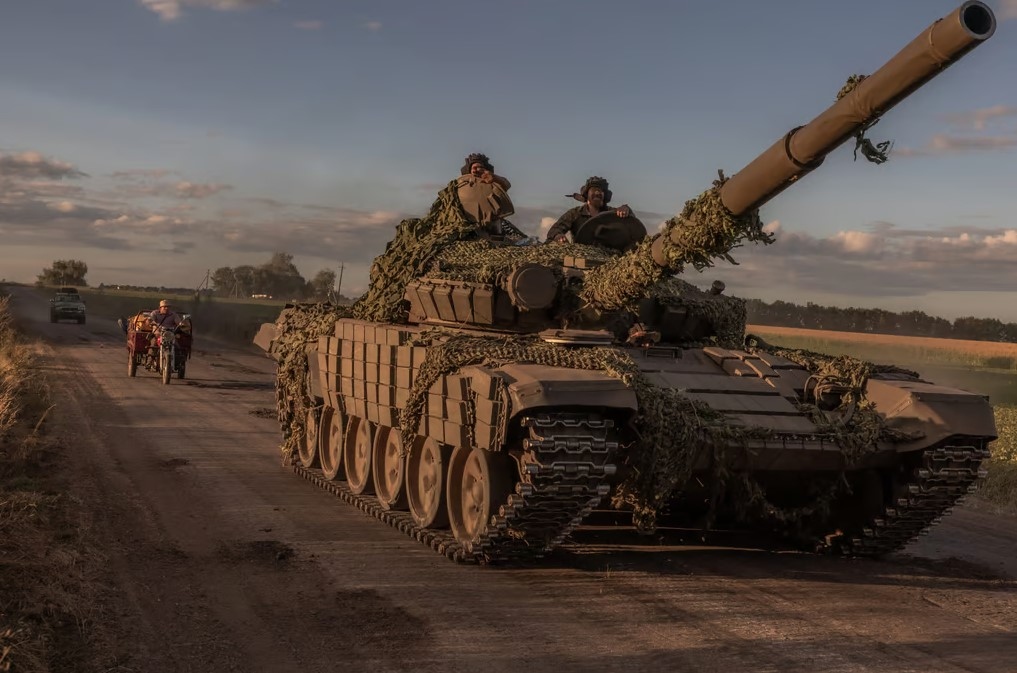 Cuộc đột kích của Ukraine vào lãnh thổ Nga. Ảnh: Getty