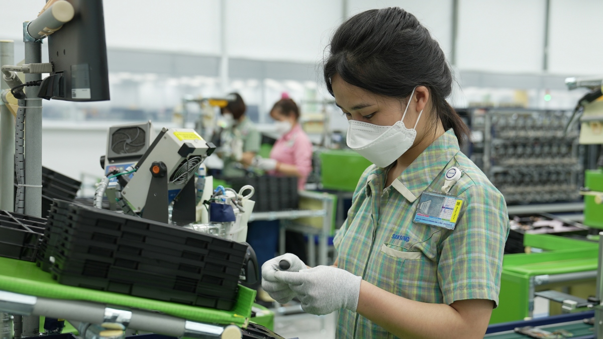 Bắc Ninh đang sử dụng 310.000 lao động trong các khu công nghiệp (Ảnh minh họa)