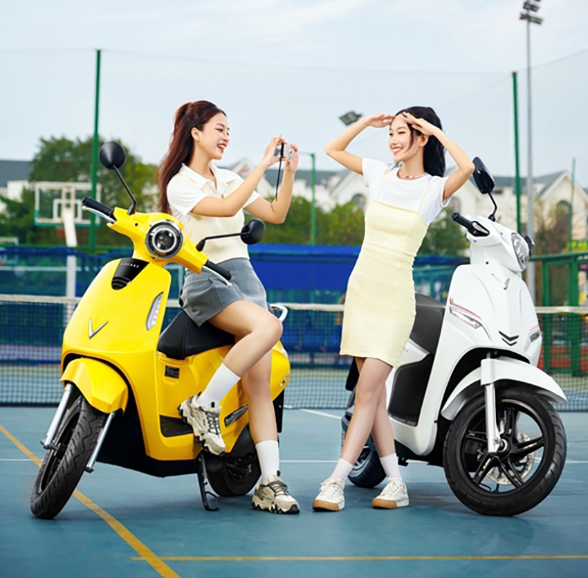 Xe máy điện VinFast ngày càng trở nên quen thuộc và phổ biến với học sinh, sinh viên Việt
