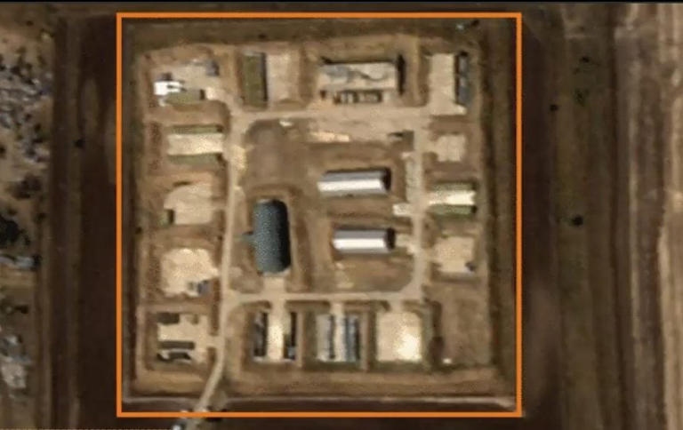 Sân bay Morozovsk trước khi bị tấn công. Ảnh: The Telegraph