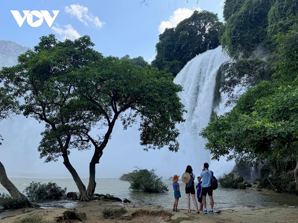 A French family say they are impressed by the charming natural beauty of the site that perfectly blends in with the peaceful vibe of the surrounding countryside.