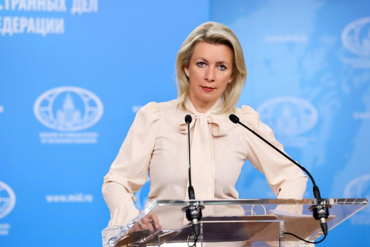 Người phát ngôn Bộ Ngoại giao Nga Maria Zakharova. (Ảnh: Getty)
