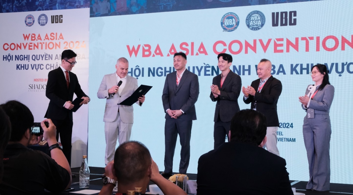 The World Boxing Association (WBA) Asia Convention 2024 opens in Ho Chi Minh City on August 9.
(Photo: nld.com.vn)