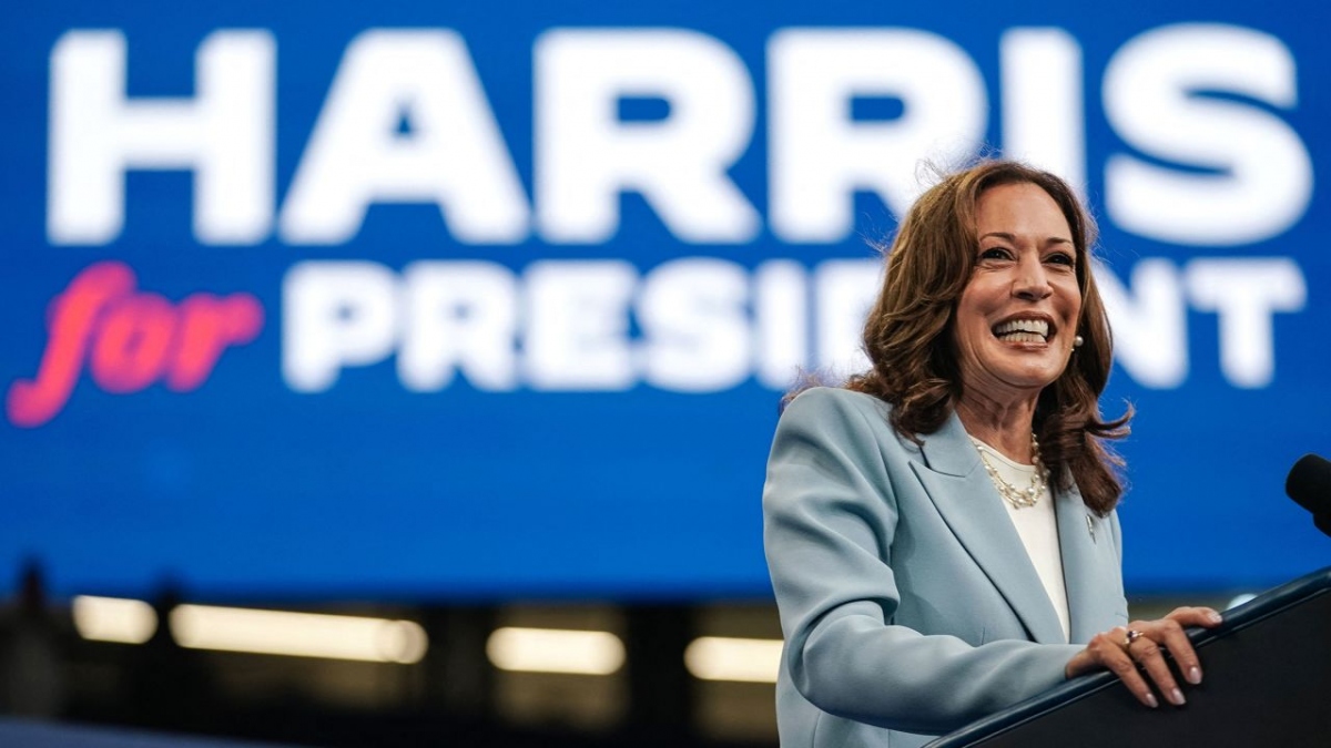 Phó Tổng thống Kamala Harris. Ảnh: AP