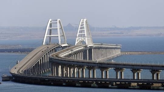 Cầu Crimea. Ảnh: RIA Novosti