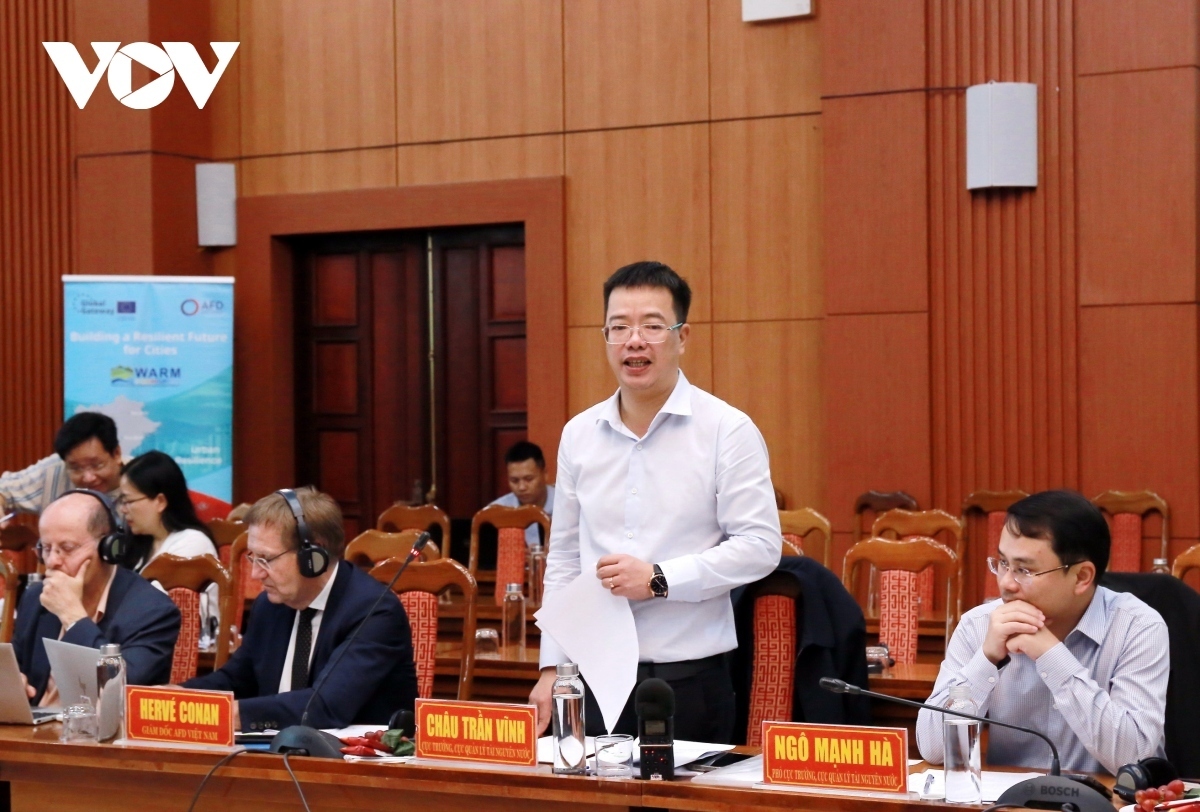 Ông Châu Trần Vĩnh - Cục trưởng Cục Quản lý tài nguyên nước
